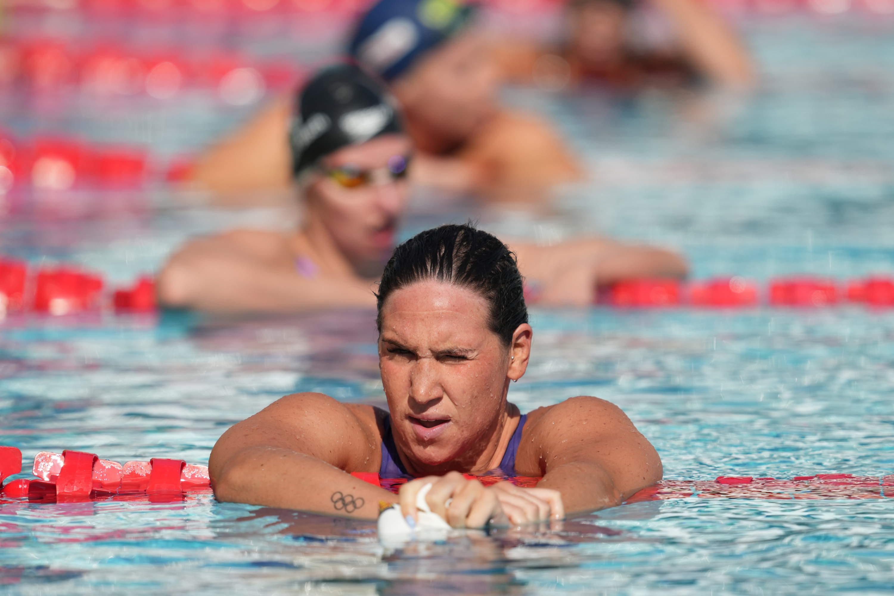 Giulia D'Annocenzo from Italy During the 61 Th Trofeo Settecolli at Foro Italico in Rome, Italy Friday, June 27, 2025. Sport - Swimming. (Photo by Gian Mattia D'Alberto/LaPresse)