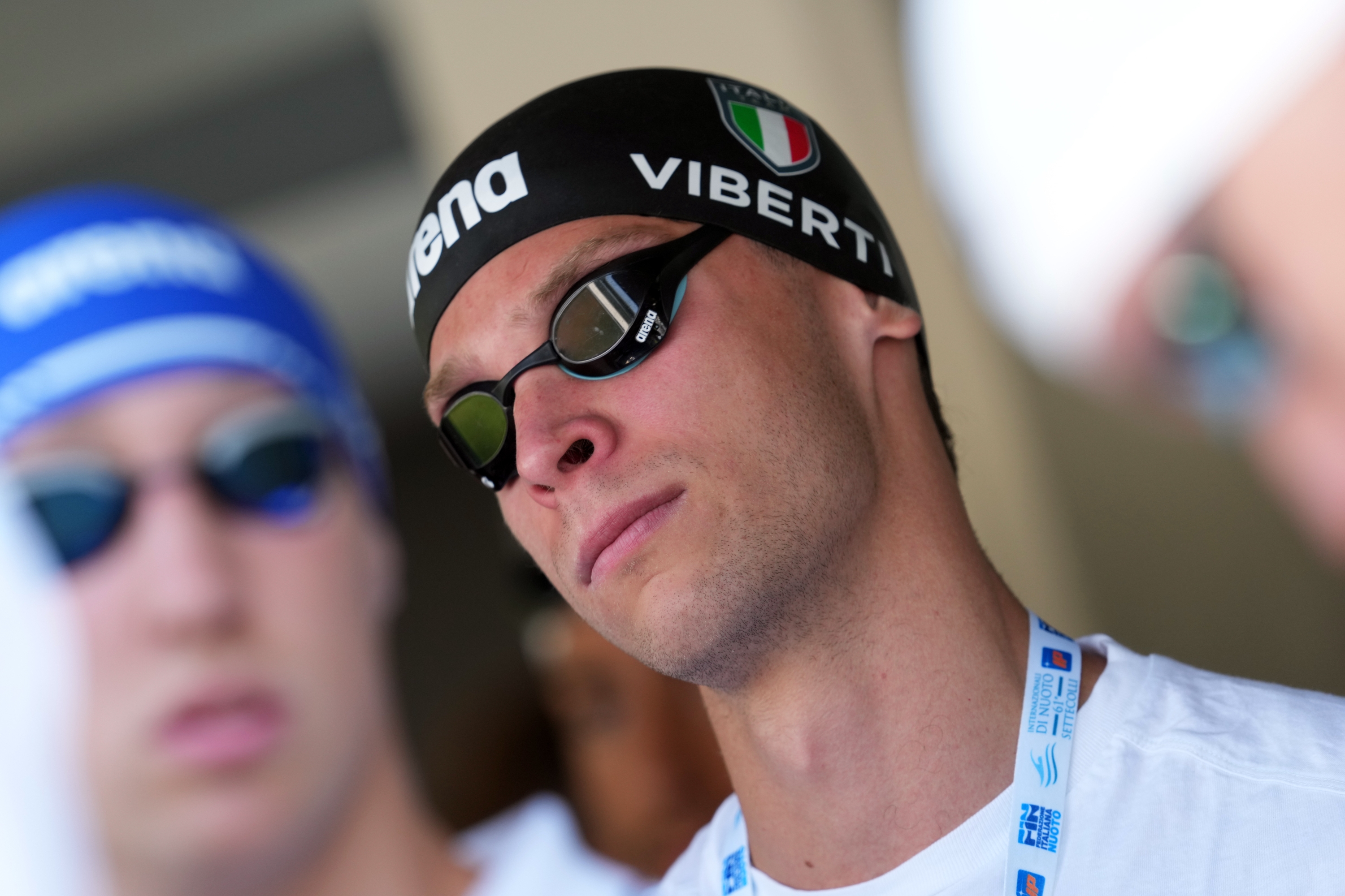 Ludovico Viberti from Italy During the 61 Th Trofeo Settecolli at Foro Italico in Rome, Italy Friday, June 27, 2025. Sport - Swimming. (Photo by Gian Mattia D'Alberto/LaPresse)