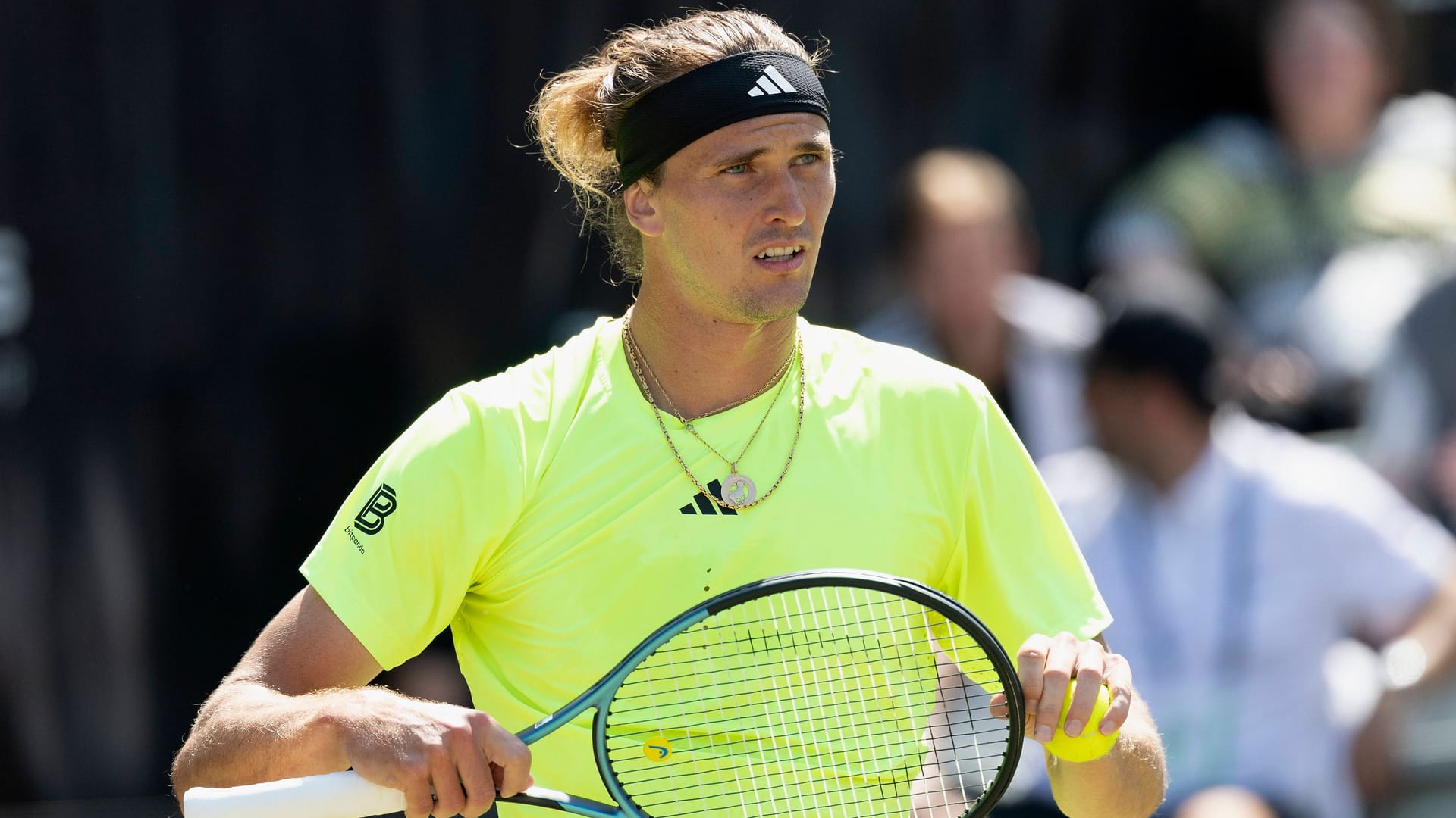 Alexander Zverev at the ATP tournament in Stuttgart: clear words towards Boris Becker.