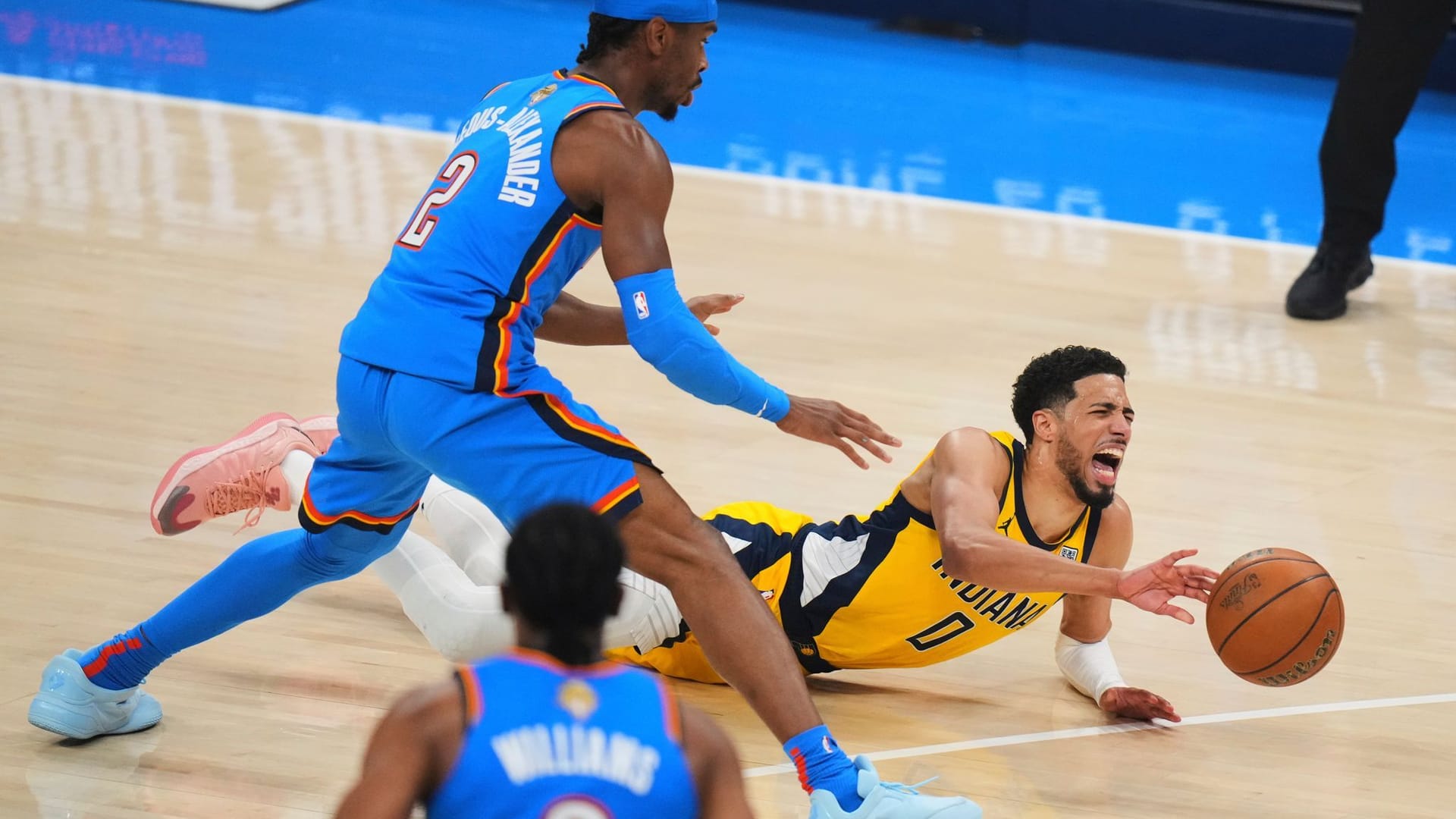 Aptopix nba finals pacers thunder basketball