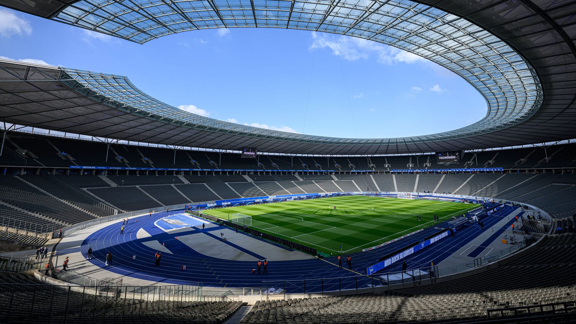 Not a venue for an European Championship award to Deutschand: the Berlin Olympic Stadium.