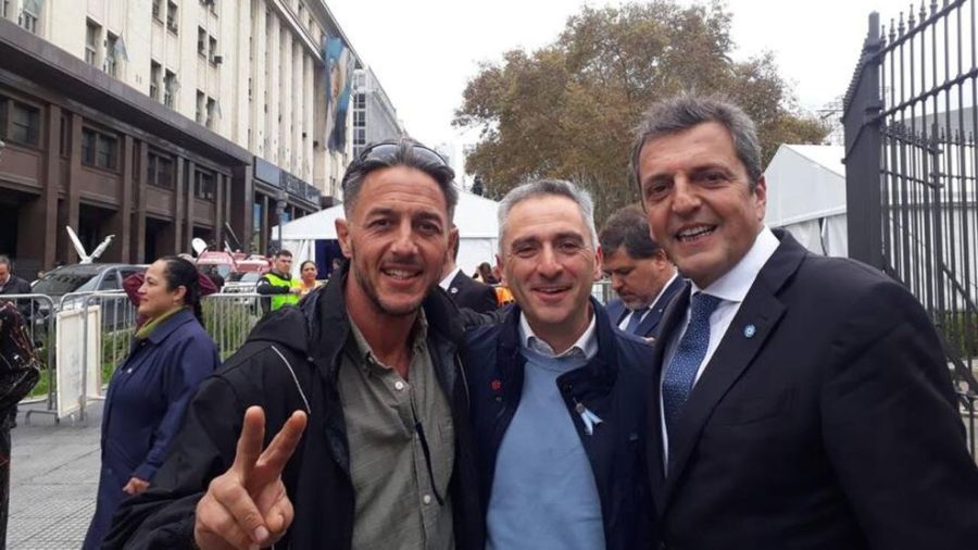 Mercanzini with Larroque and Massa