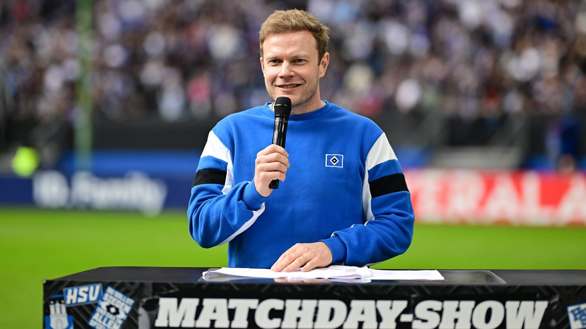 "Stübi" Bring the HSV fans in the mood since 2020: The radio presenter remains stadium spokesman for the Bundesliga promoter at his home game.