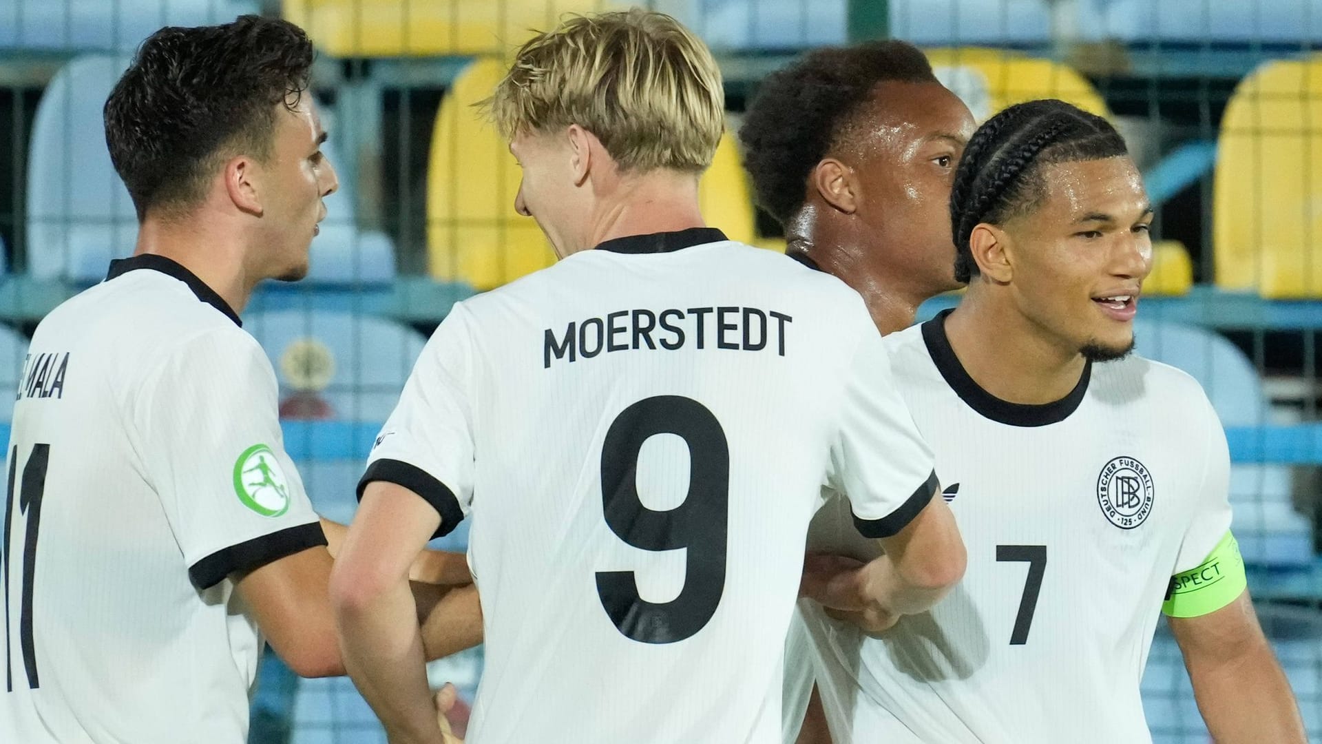 Max Moerstedt (M.): The DFB attacker scored 1-0 in the semi-finals against Spain.