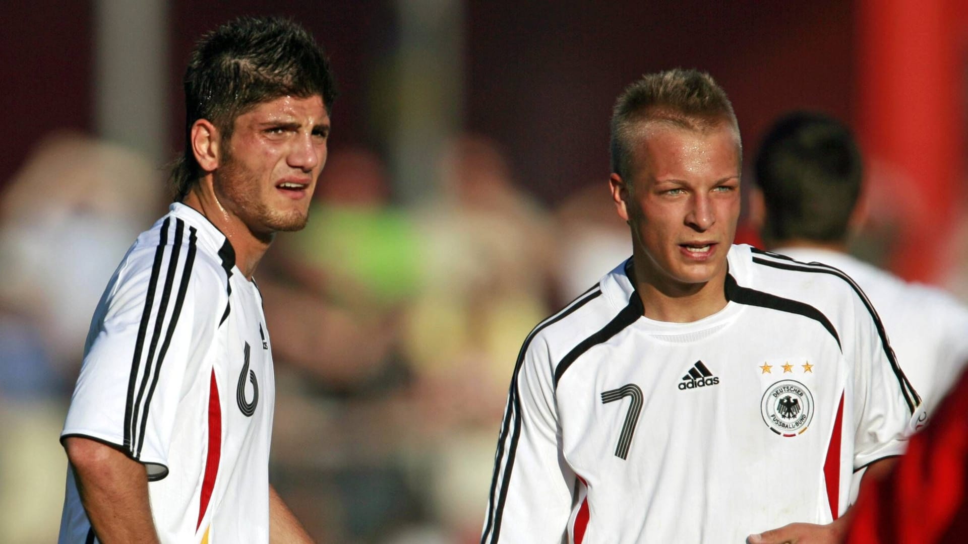 Patrick Ebert (right) next to Baris Özbek: He played for Hertha, Spartak Moscow, Ingolstadt and Dresden.
