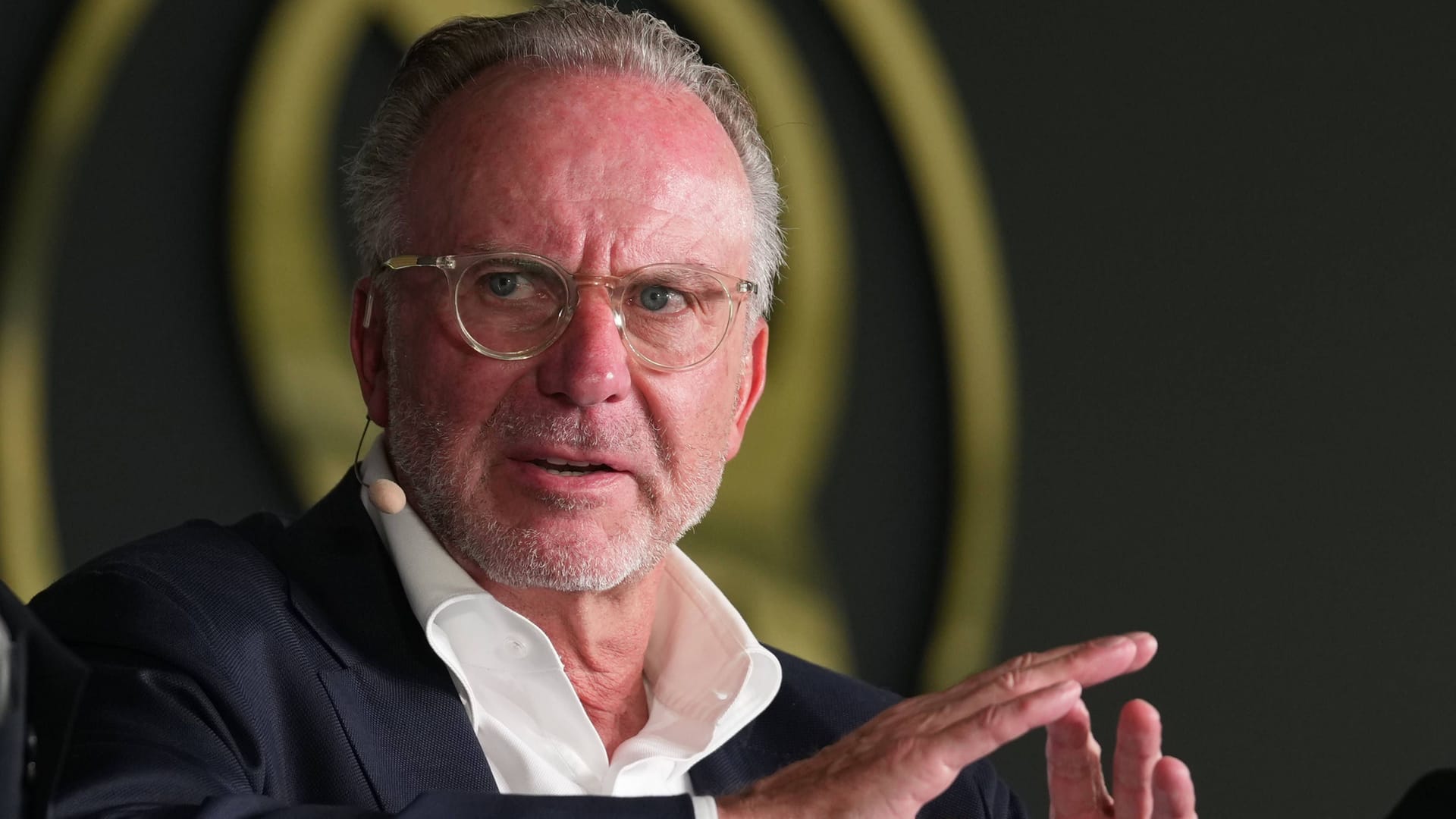 Fan of the club World Cup: The long-time Bavaria CEO Karl-Heinz Rummenigge.