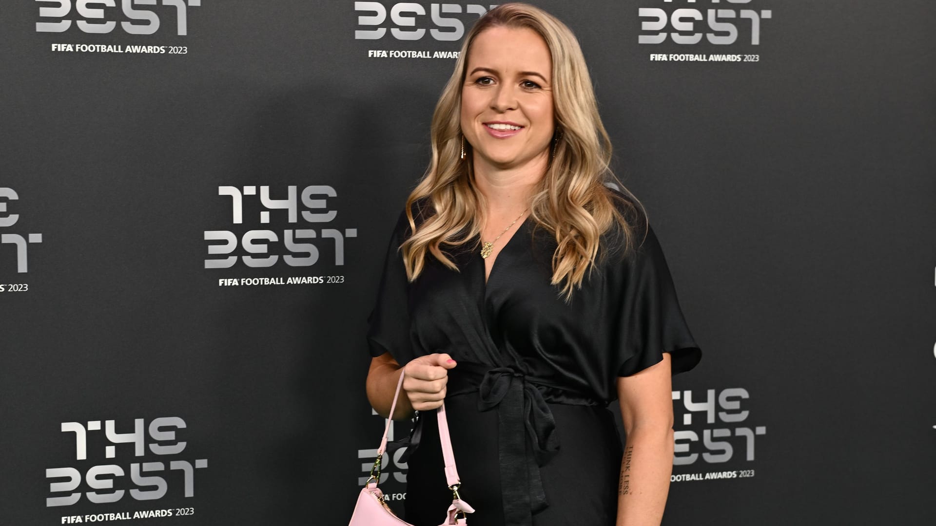 Fran Hurdall at the FIFA gala in 2023: Now the ex-player has drawn attention to herself.