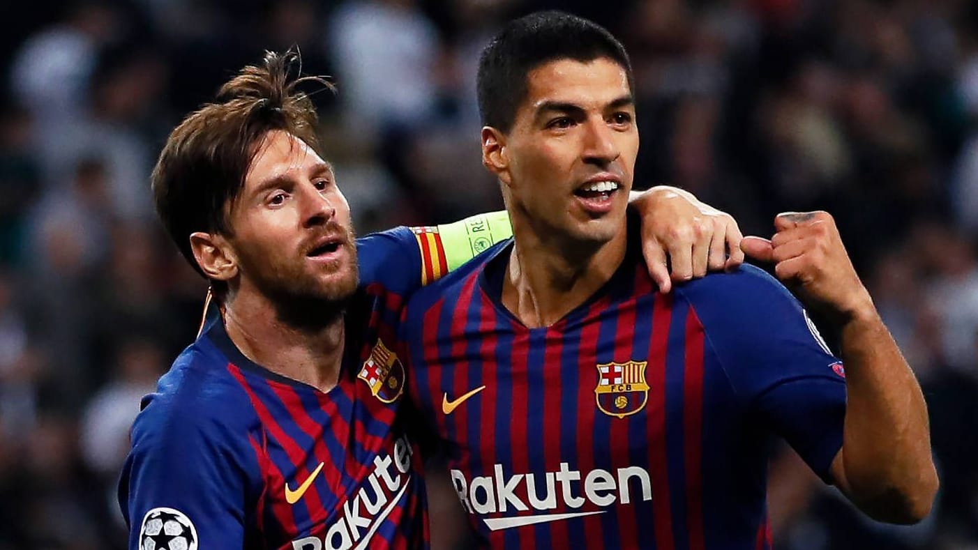 Lionel Messi (left) and Luis Suárez: Both played together at the Spanish club for years.