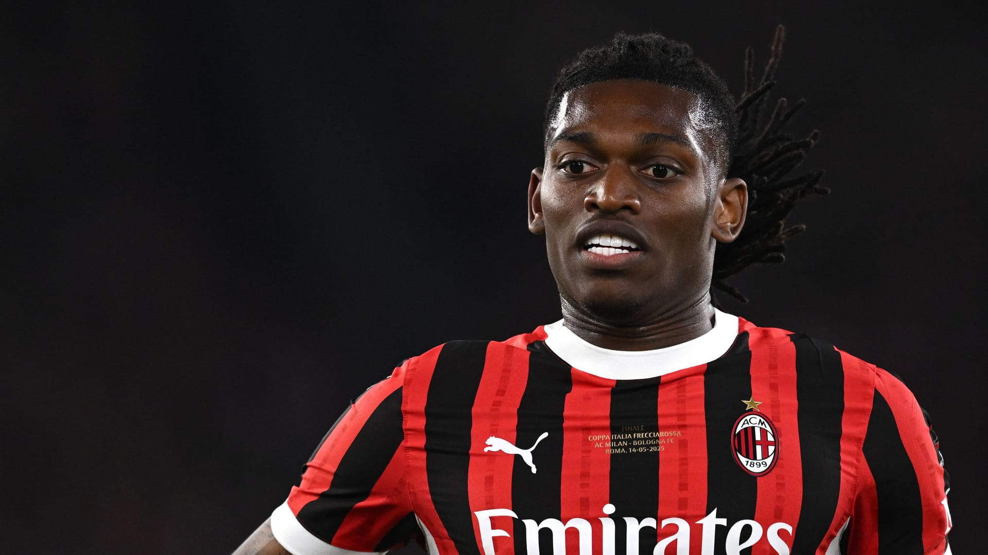 Rafael Leão: He is currently running for AC Milan.