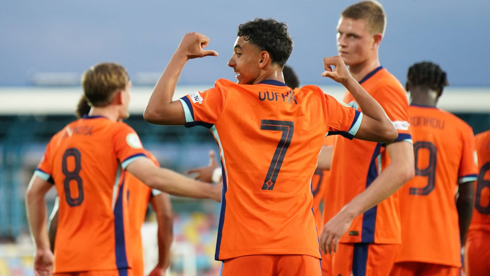 He also met against the German U19: Ayoub Oufkir contributed to the victory of the Netherlands.