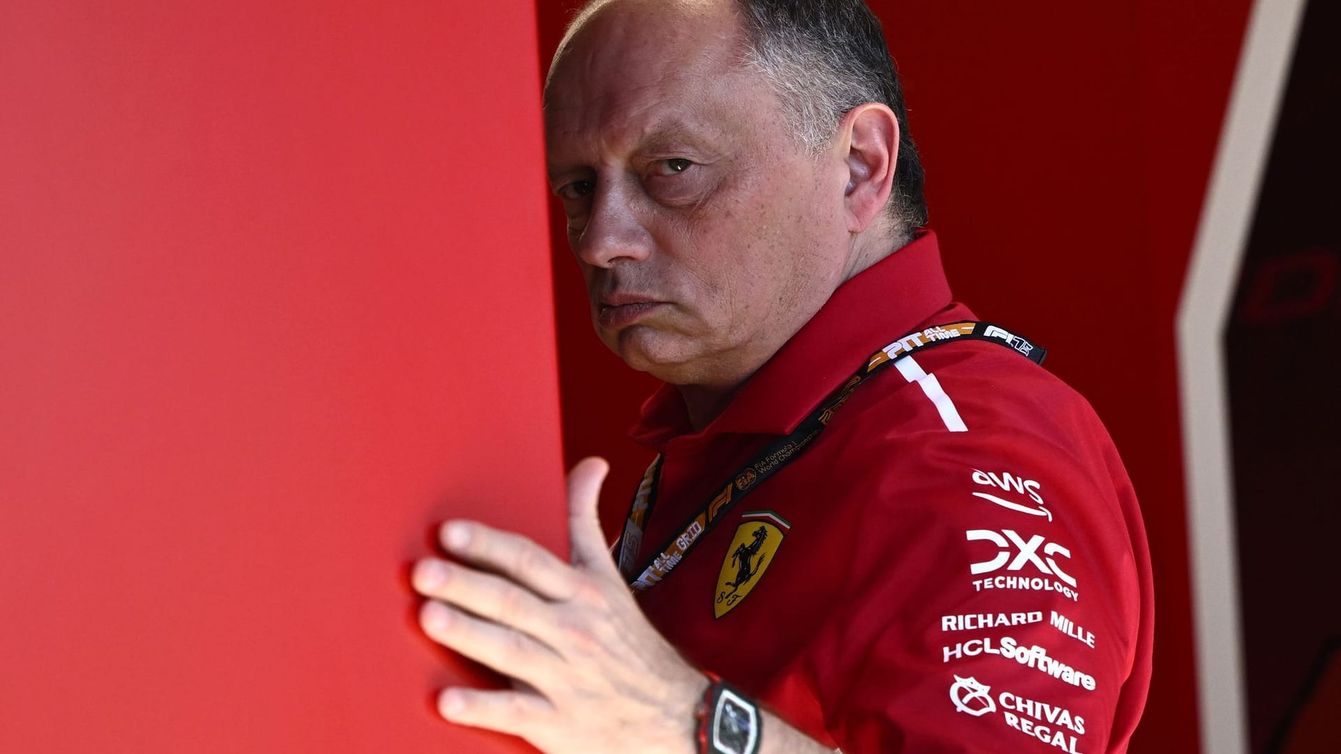 Ferrari team boss Frédéric Vasseur
