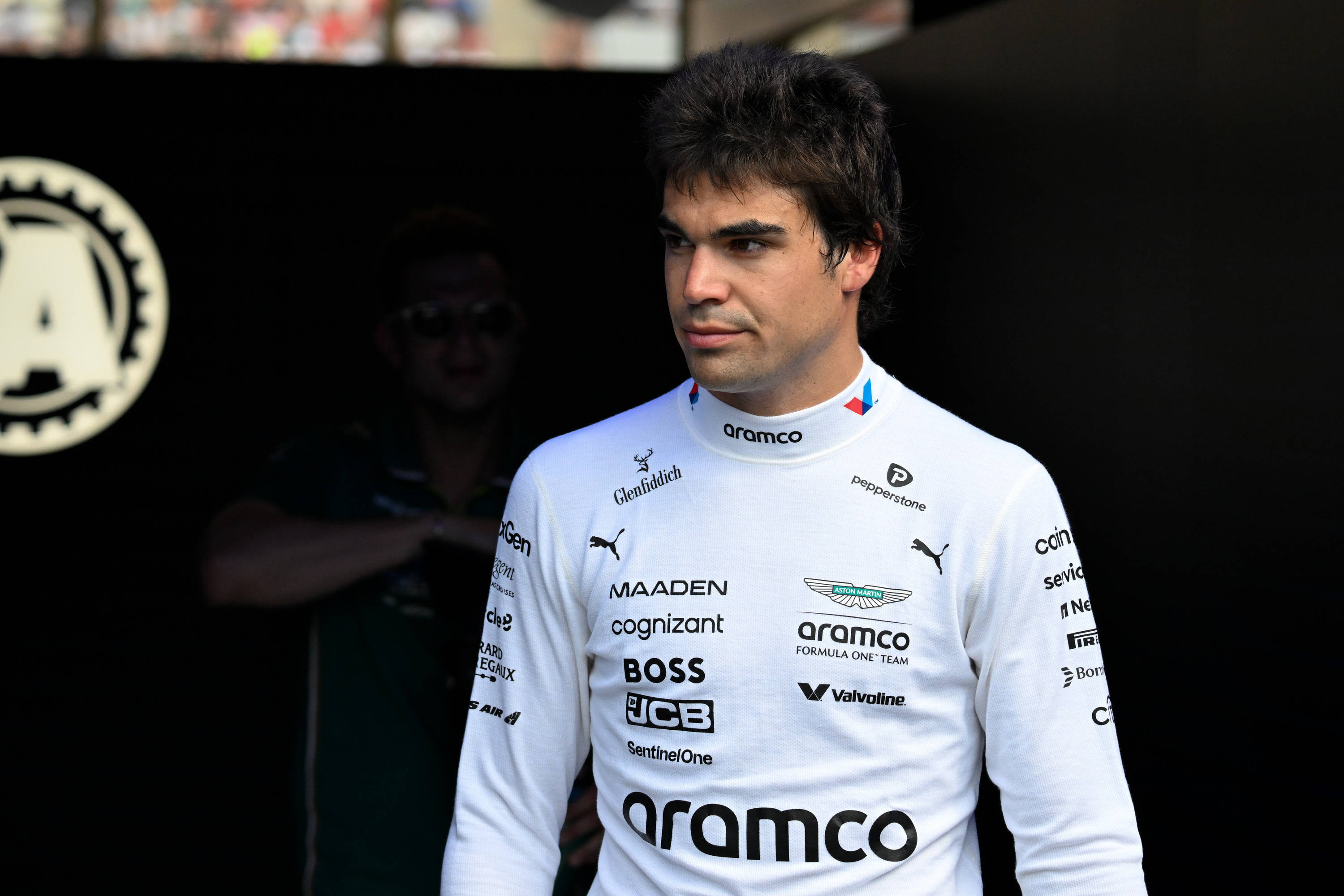 Lance Stroll after quallifying 