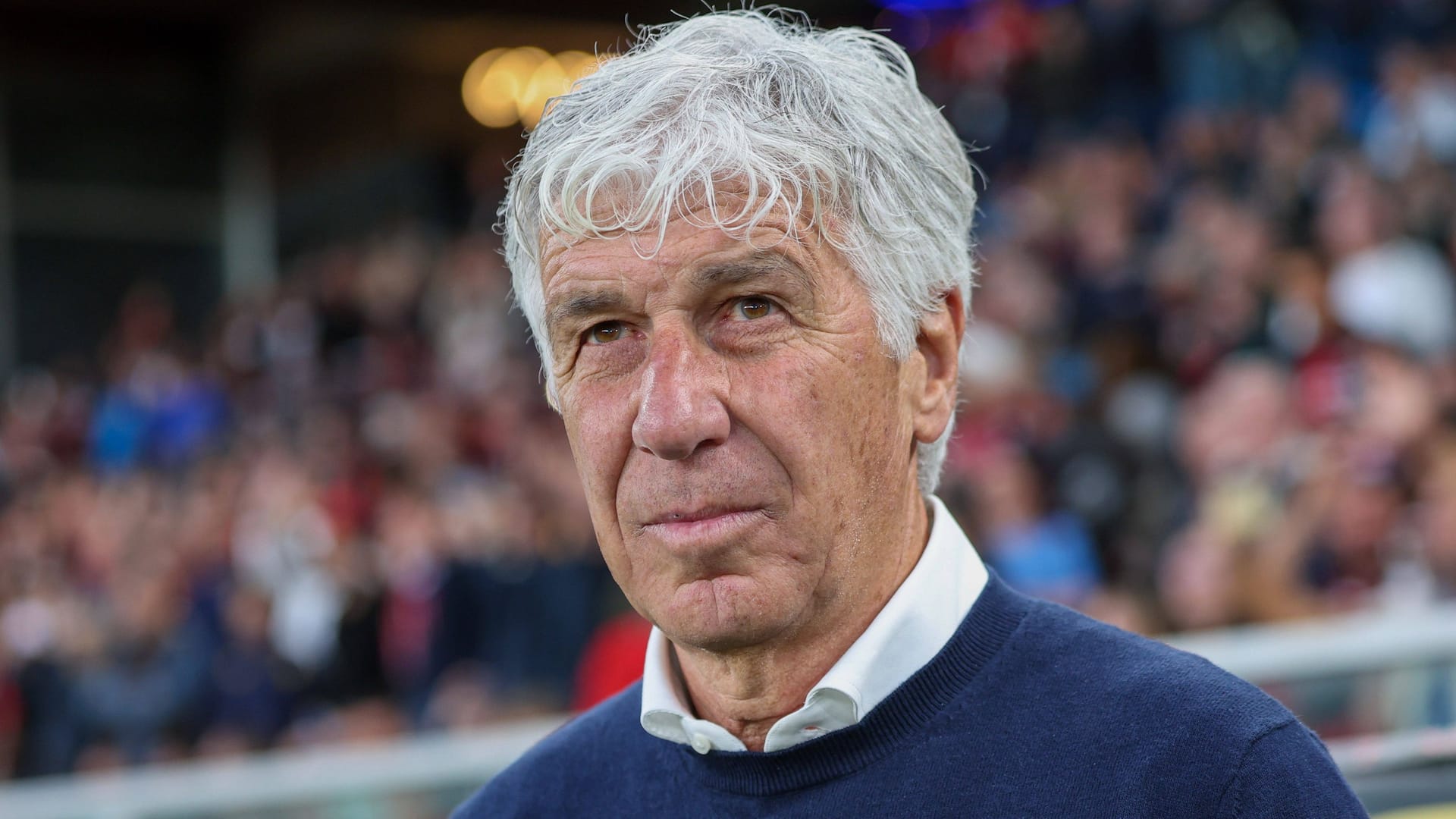 In the future in Rome on the sidelines: coach Gian Piero Gasperini.