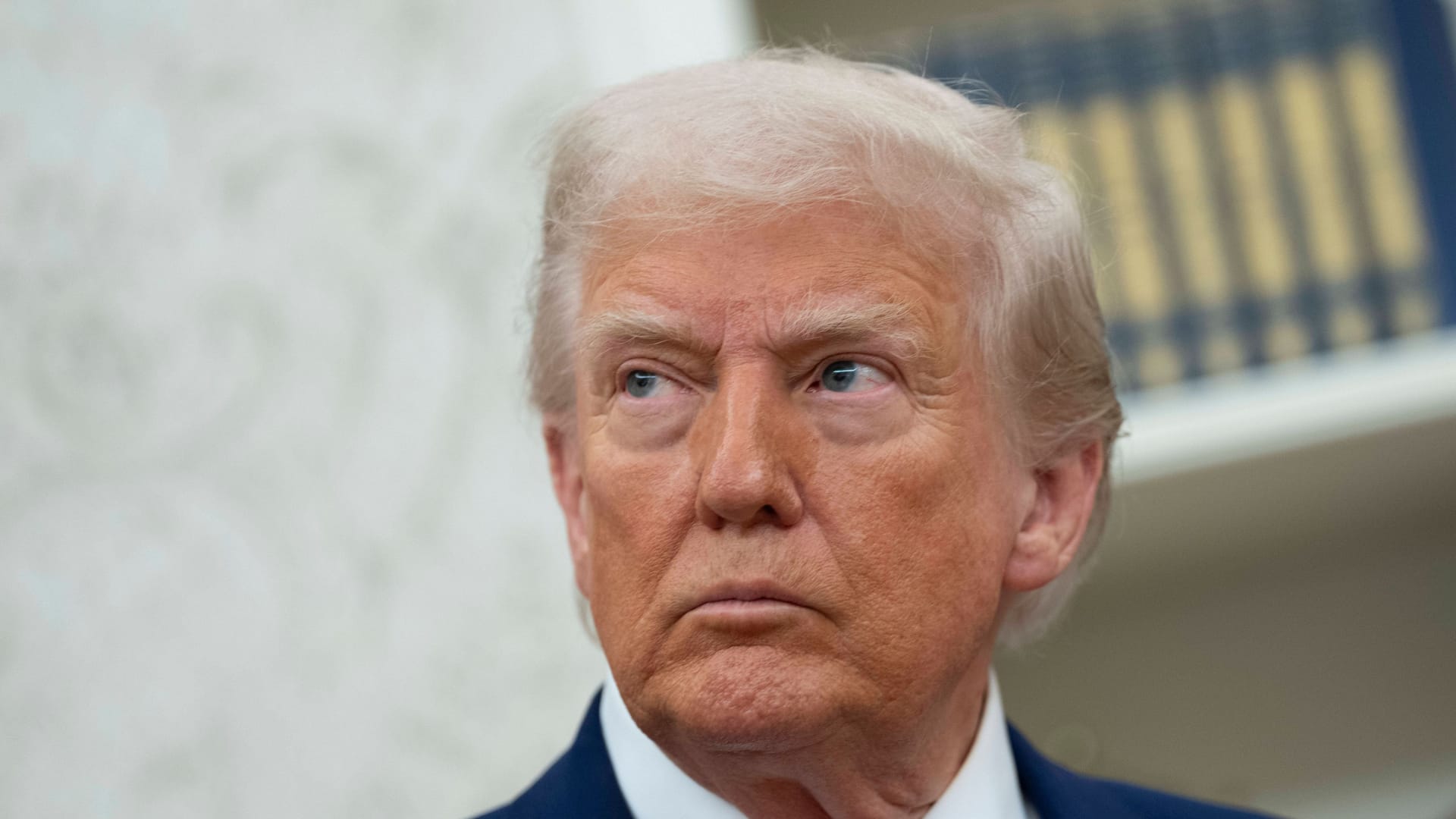 Donald Trump in the White House (archive picture): Experts think it is unlikely that Trump deviates from his customs policy.
