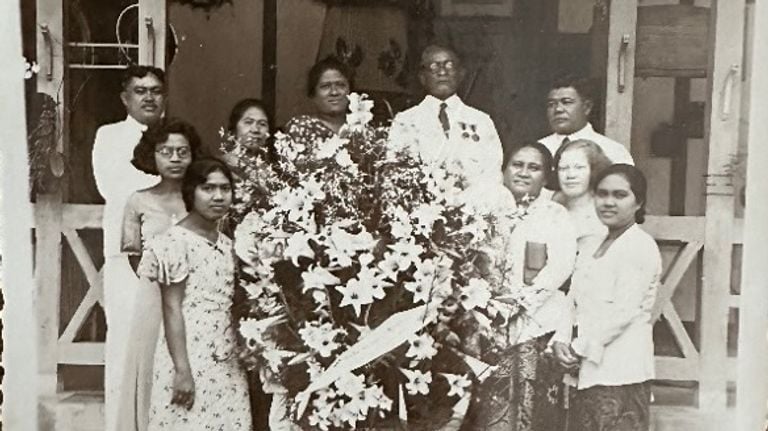 The noble family of Isje's mother in Indonesia (photo: private).