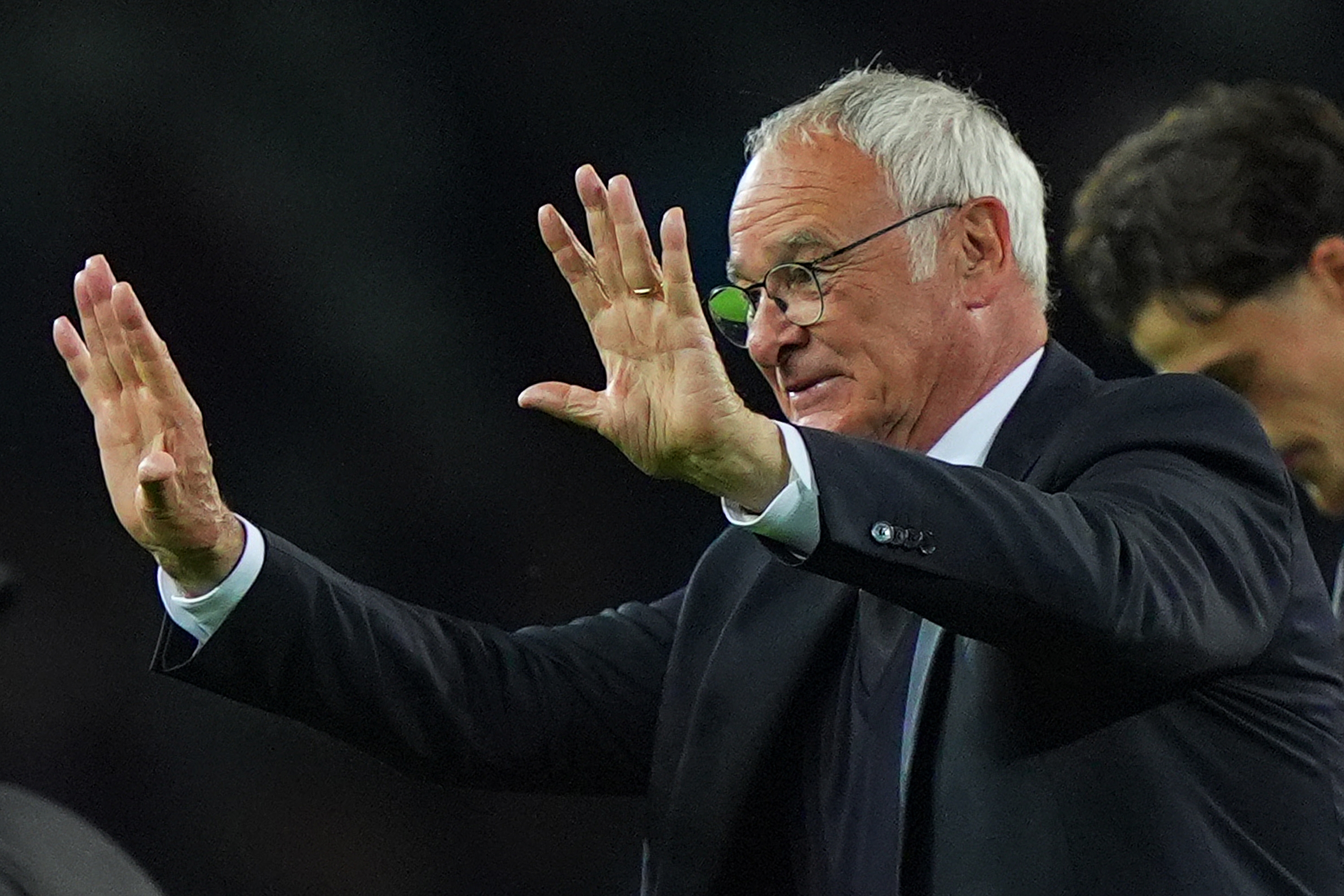 Rome? S Head Coach Claudio Ranieri, Last Match During the Serie A Soccer Match Bethaeen FC Turin and Rome at Olympic Stadium in Turin, North Italy - Sunrday, May 25, 2025. Sport - Soccer (Photo by Spada/LaPresse)