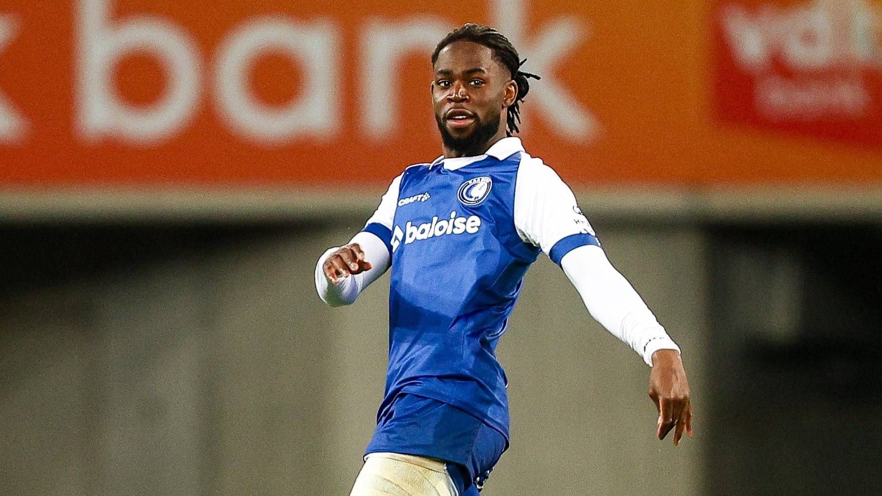 Jordan Torunarigha in Kaa Gent jersey: The defender should be faced with a return to the Bundesliga.