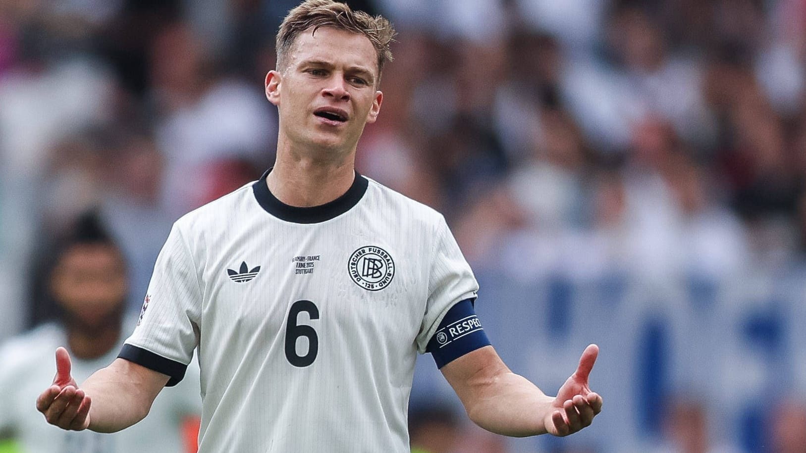 Joshua Kimmich: The German captain had to accept another defeat.