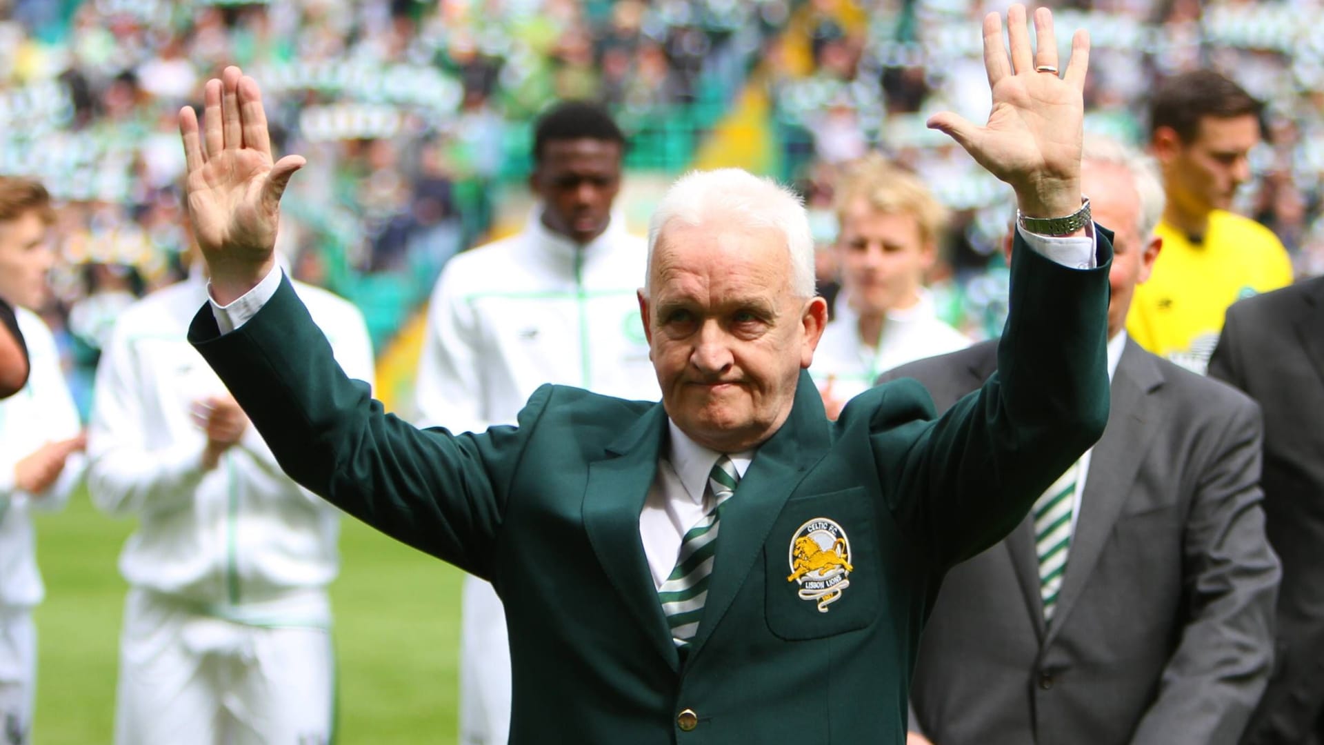 Celebrated club legend: John Clark at an appointment 2015.