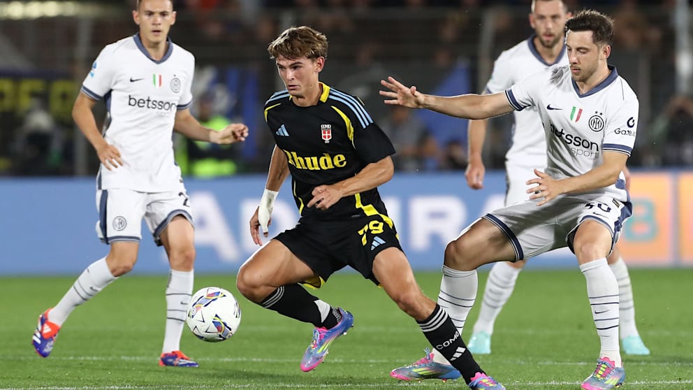 Nico Paz soll von Real Madrid kommen. Vergangene Saison spielte er für Como in Italien