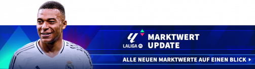 All new LALIGA market values ​​at a glance