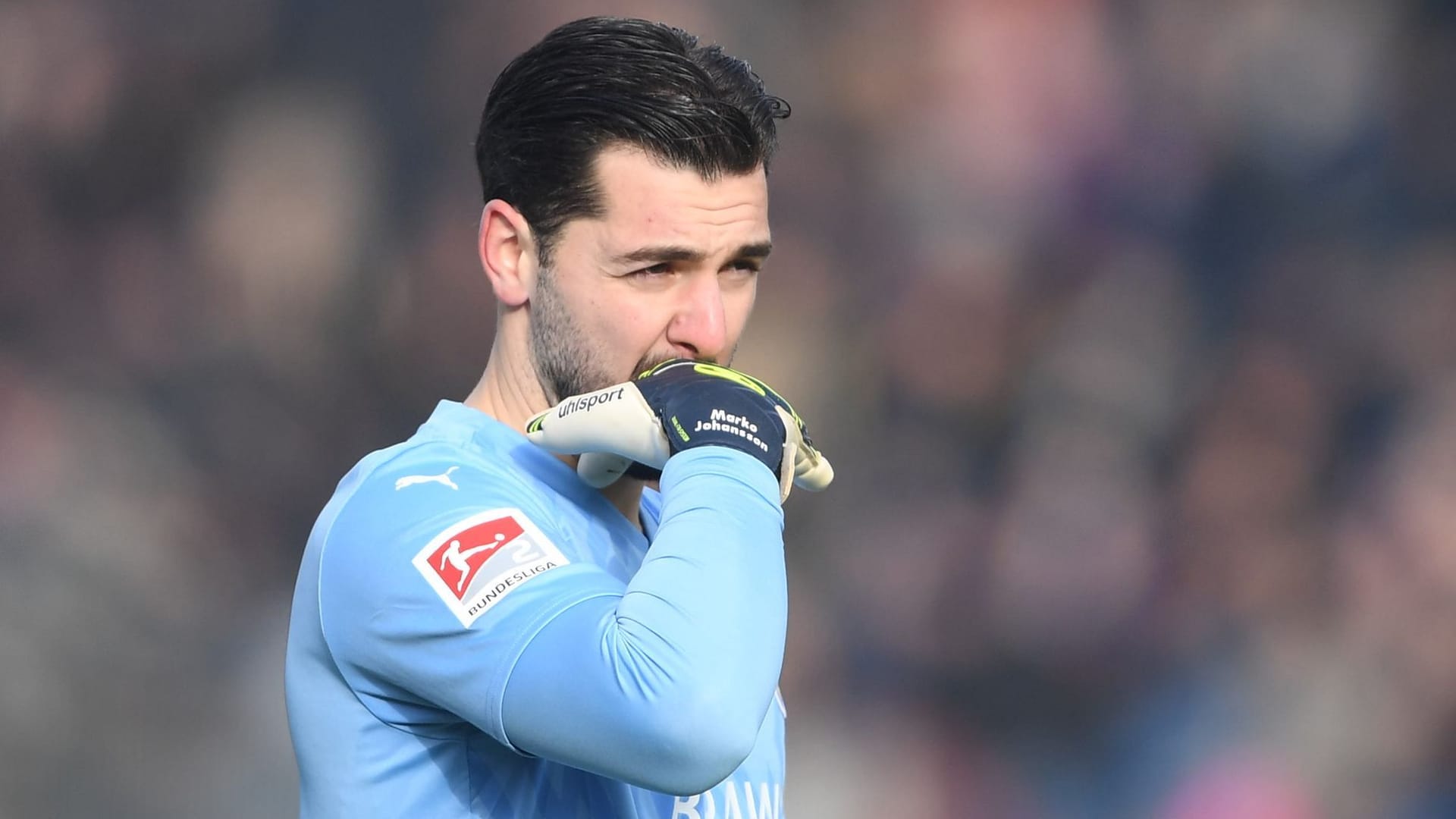 Goalkeeper Marko Johansson von Eintracht Braunschweig