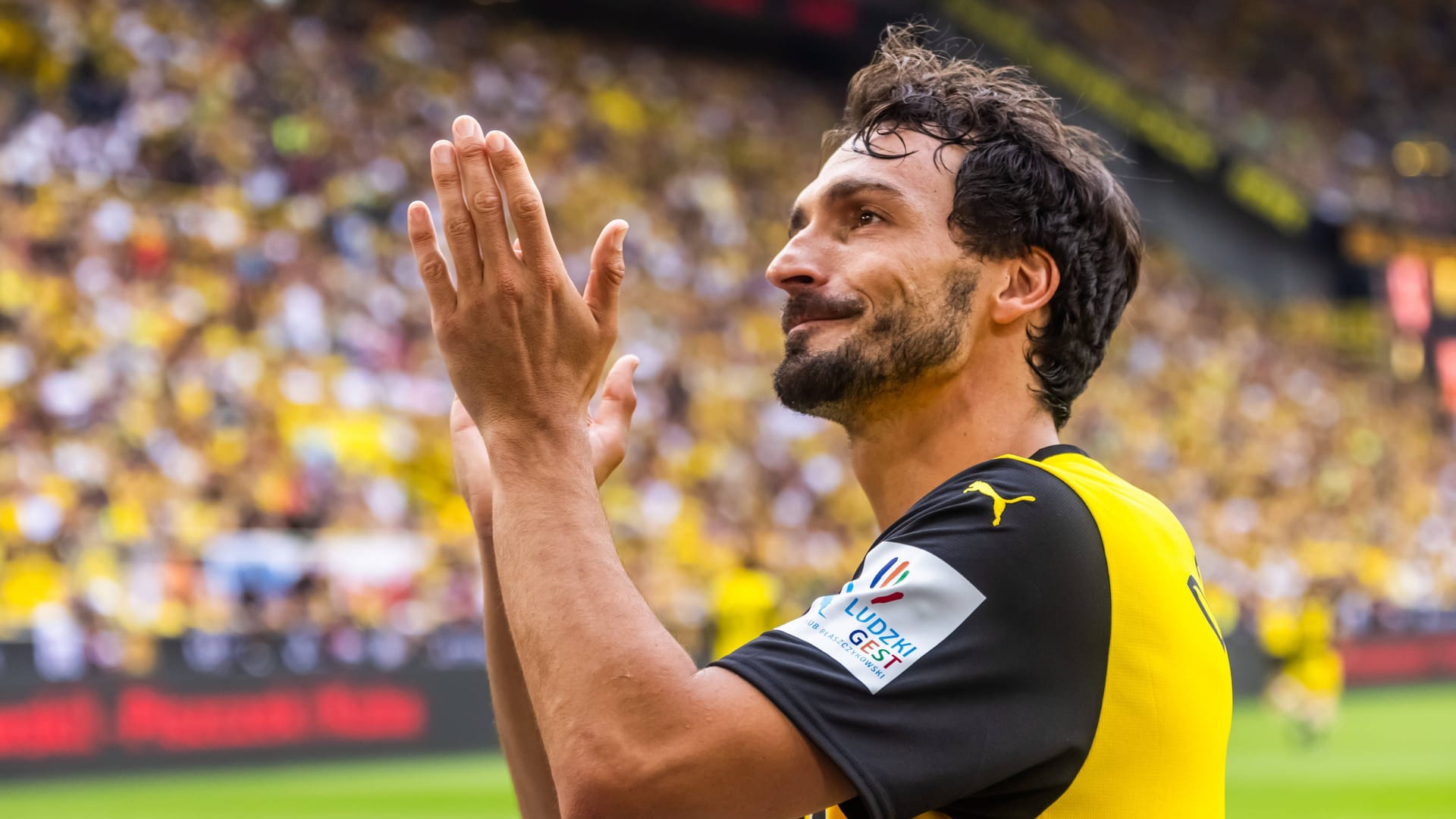 Mats Hummels in the BVB jersey: With the club, he won two championships.