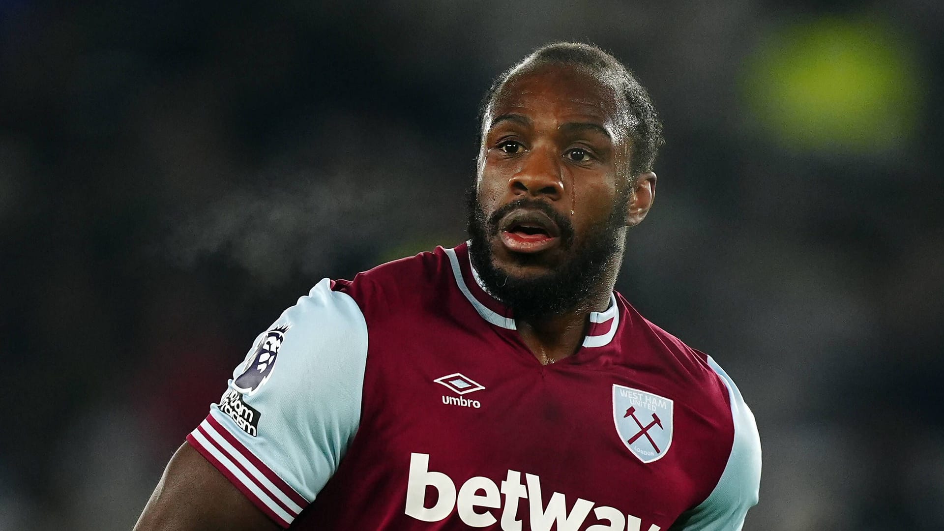 Michail Antonio: He has completed 323 games for West Ham. Michail Antonio: He has completed 323 games for West Ham.