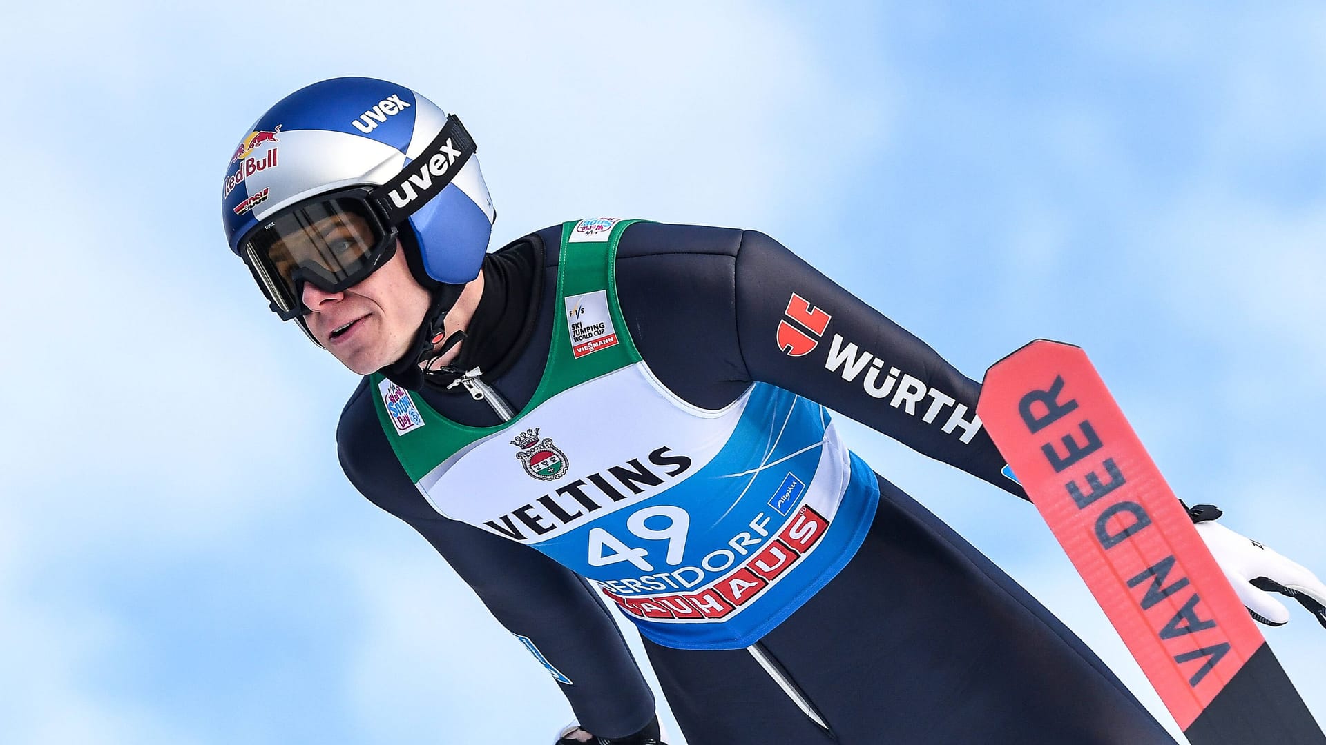 Andreas Wellinger: He won silver from the normal hill at the World Cup this year.