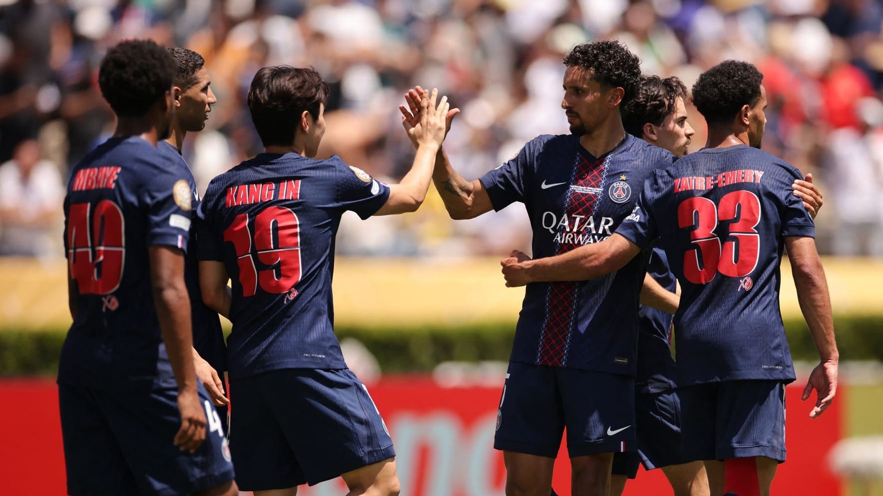 Cheers at PSG: The Champions League winner also underlined his ambitions on the title at the club World Cup.