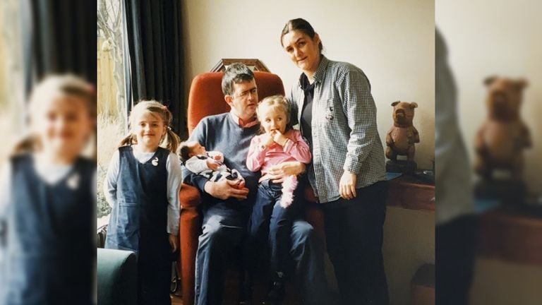 The whole family Den Ouden in 2002