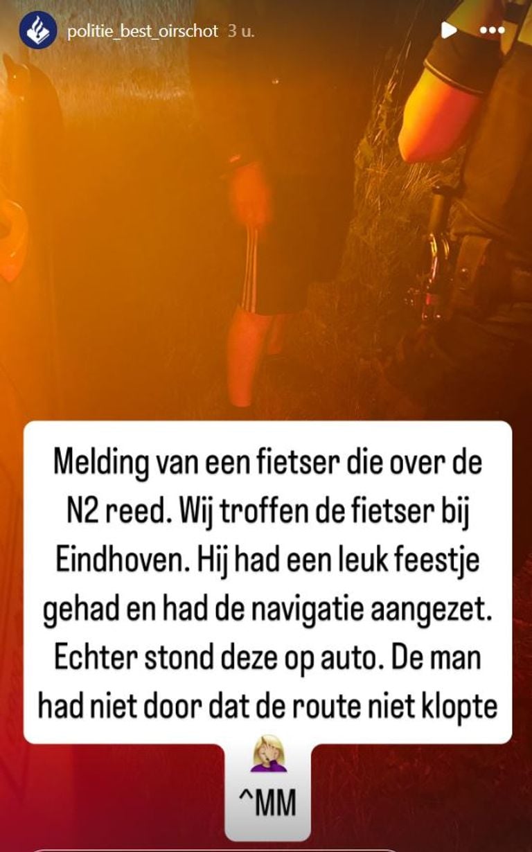 Photo: Instagram Police Best-Oirschot.