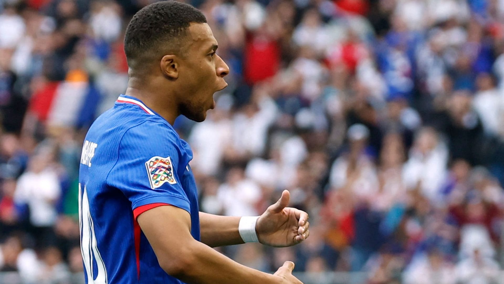 Kylian Mbappé: The Frenchman was successful against Germany with a goal and a template.