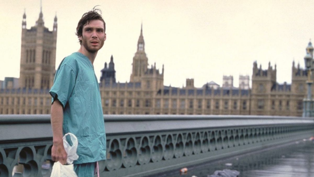 Scene from "28 Days Later"