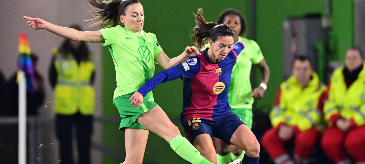 Joelle Wedemeyer and Aitana Bonmati in a duel 