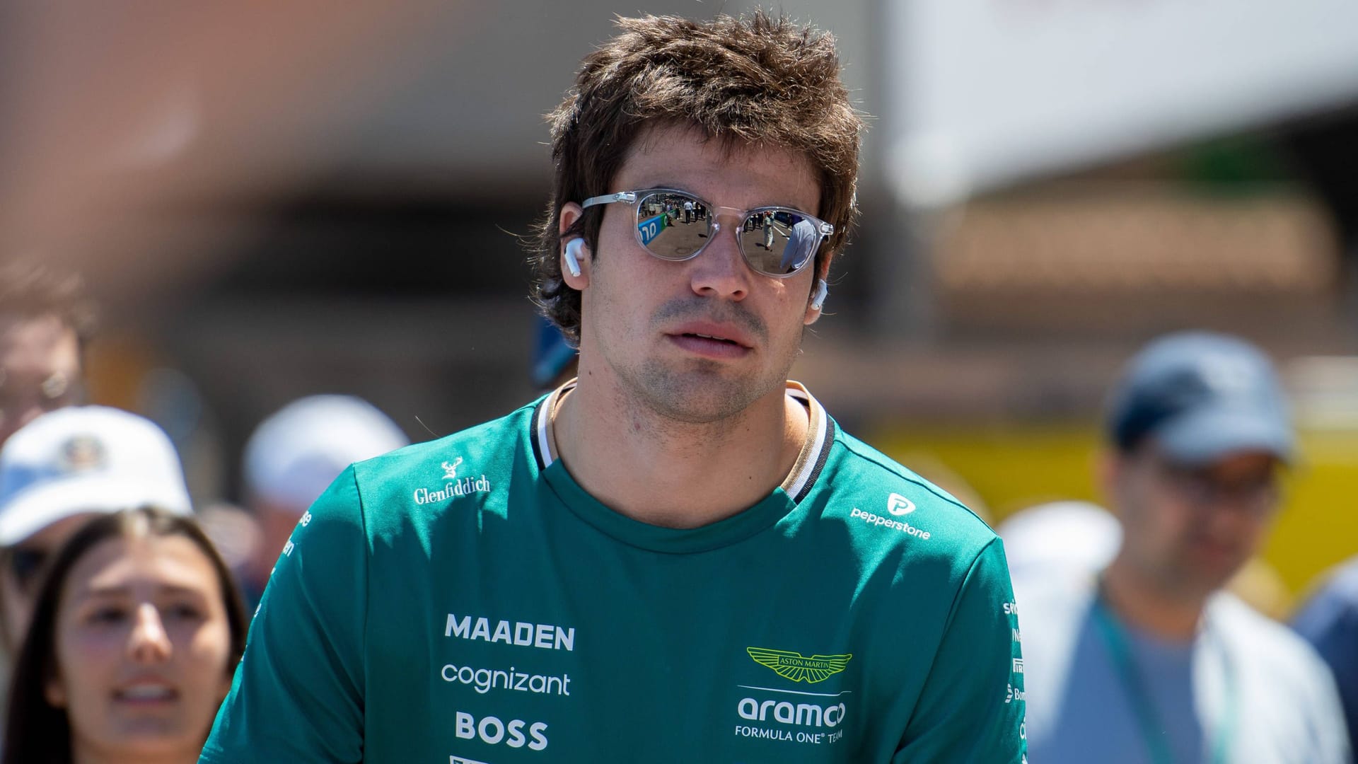 Back in the cockpit: Lance Stroll has been driving for Aston Martin since 2021.