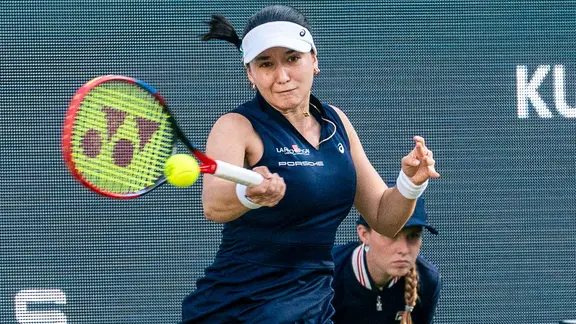 Eva Lys at the WTA tournament in Berlin