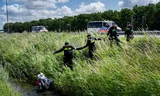 To hit the highway, the XR protesters had to go through a ditch.