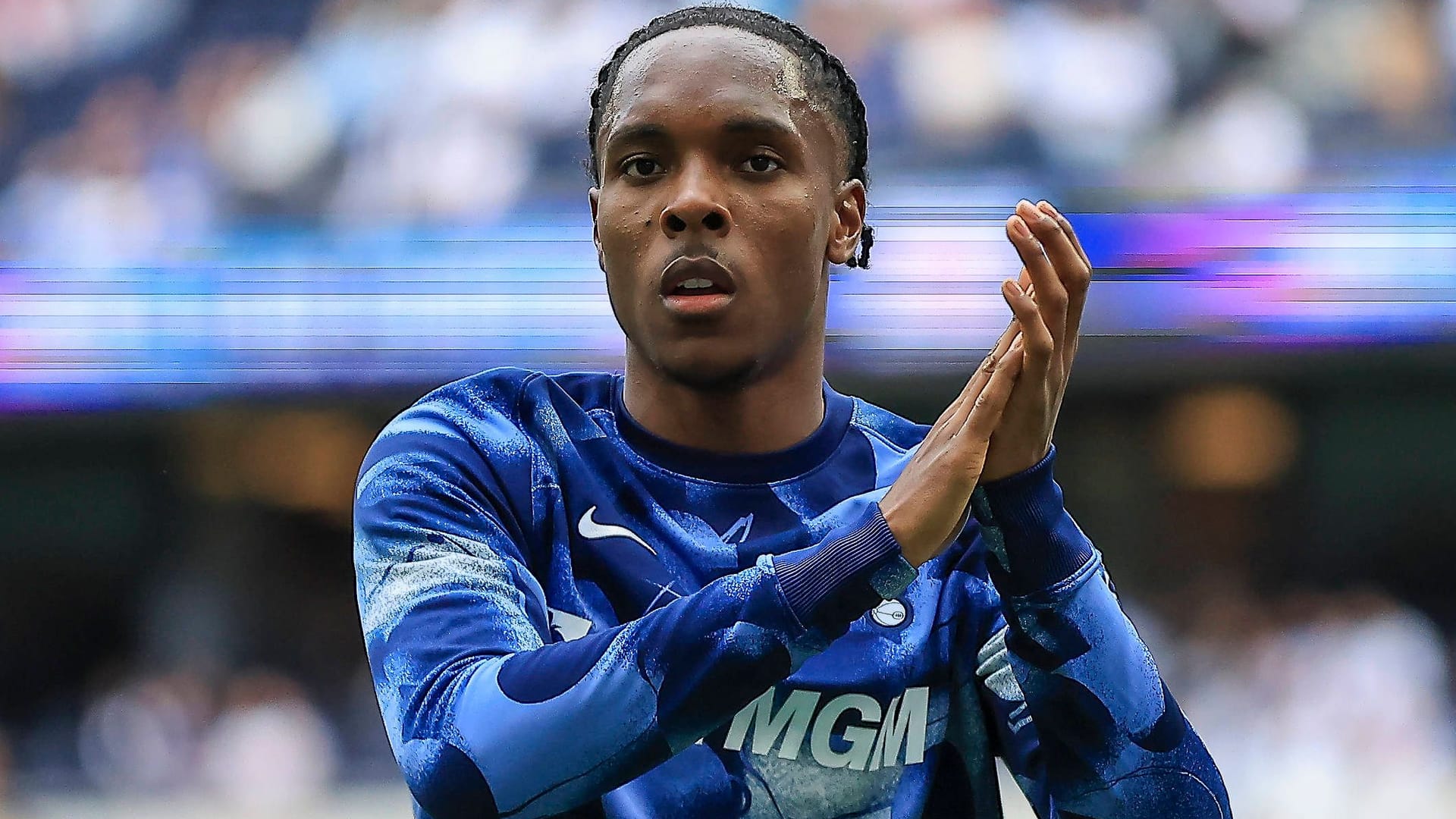 Mathys Tel in Tottenham dress: The attacker was from FC Bayern last season "Track" Borrowed.