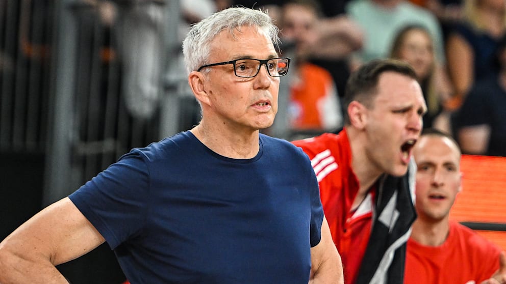 Fassungslos über die Leistung seiner Mannschaft: Bayern-Coach Gordon Herbert