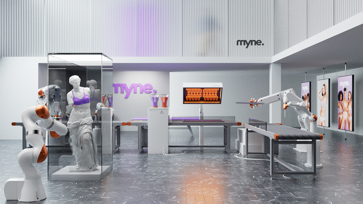 This is what production looks like at myne.