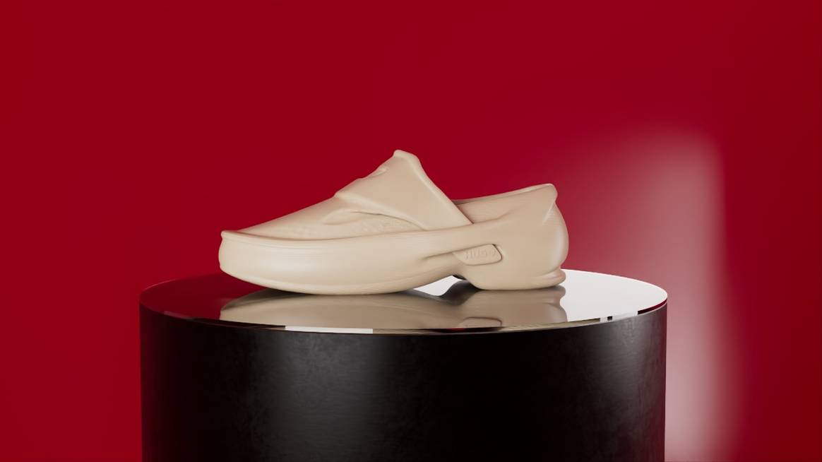 Hugo Forward X Zellerfeld 3D printed loafer