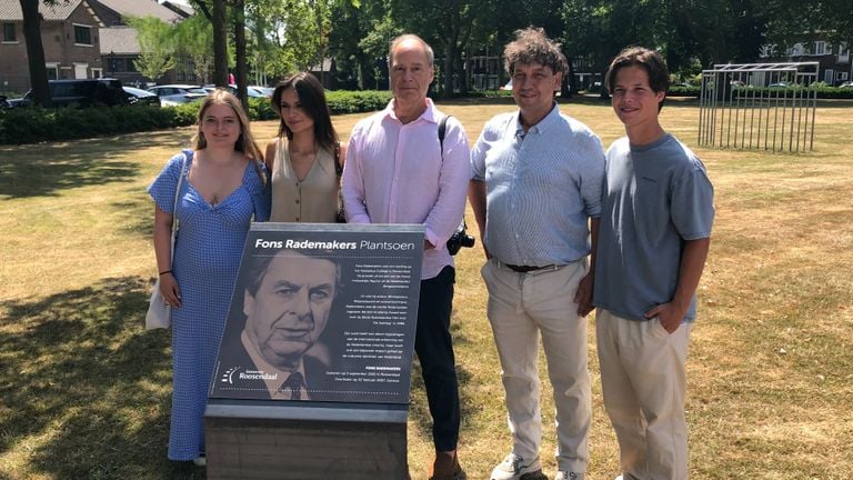 The Rademakers family at the Plaquette, Midden Fons Junior (photo: Willem-Jan Joachems)