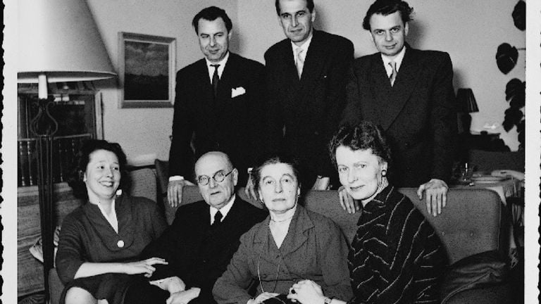 The Rademakers family with son Fons at the top left (Photo: Rademakers family)