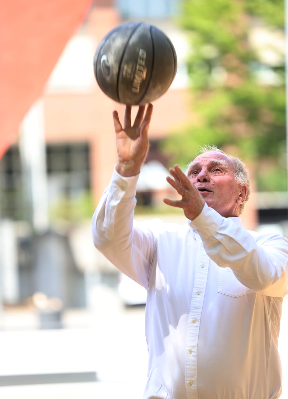 Hat ein Herz für Basketball – auch beim FC Bayern: Uli Hoeneß