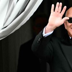 The founder of Amazon, Jeff Bezos, leaves the Hotel Aman on his wedding day in Venice. Photo of Stefano Rellandini / AFP | Photo: AFP