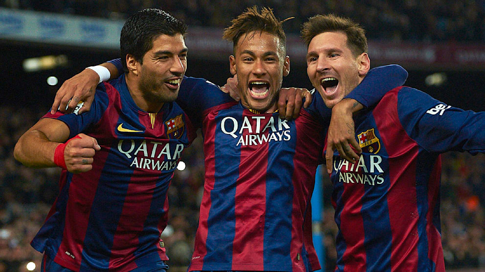 Der Albtraum jeder Abwehr: Suarez, Neymar und Messi