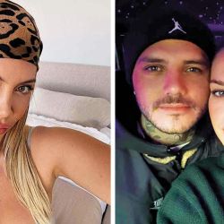Wanda Nara, China Suarez and Mauro Icardi | Photo: CEDOC