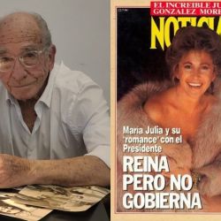 Osvaldo Dubini, the creator of the cover photo to María Julia Alsogaray | Photo: CEDOC