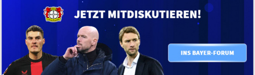Have a say in the forum about Bayer Leverkusen!